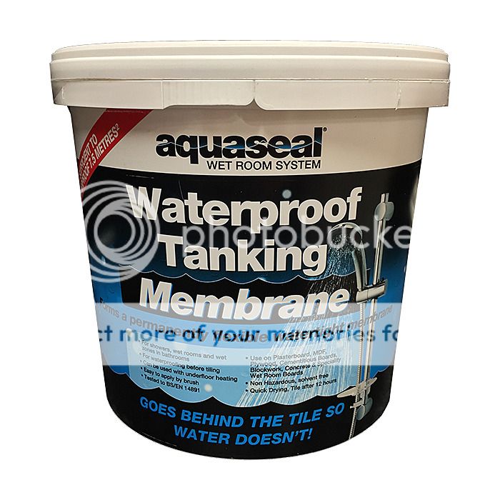 EVERBUILD AQUASEAL TANKING WET SHOWER BATHROOM WATERPROOF KIT